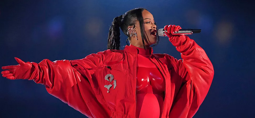 Rihanna perfomt beim Super Bowl 2023