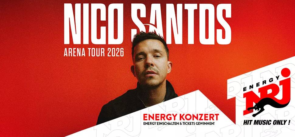 Nico Santos Arena Tour 2026 - präsentiert von ENERGY