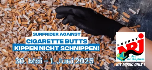 ENERGY unterstützt die Surfrider Foundation