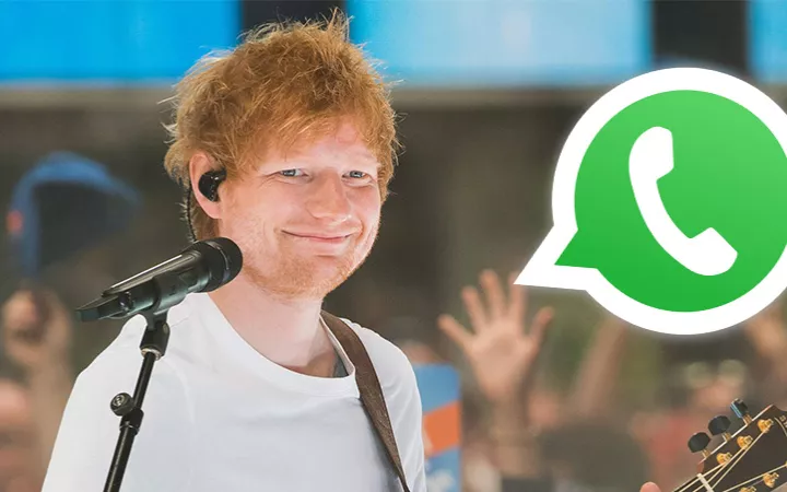 Ed Sheeran und WhatsApp
