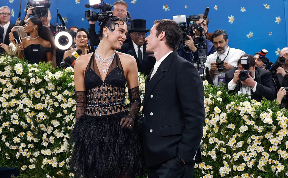 Dua Lipa und Callum Turner