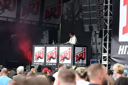 DJ Alpakabuddy auf der Bühne