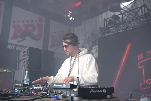 DJ Alpakabuddy während seines DJ Sets